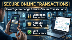 Tigerexch online transaction security with encryption and account protection